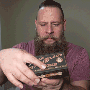 Genuine Switchblade Folding Comb